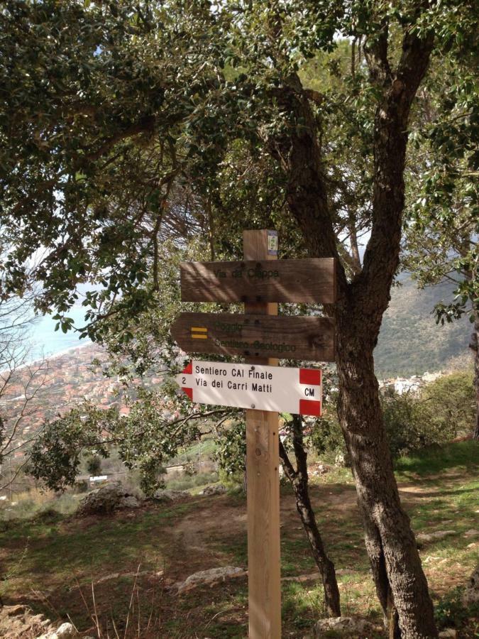 Crosa Tra Le Nuvole Villa Borgio Verezzi Kültér fotó